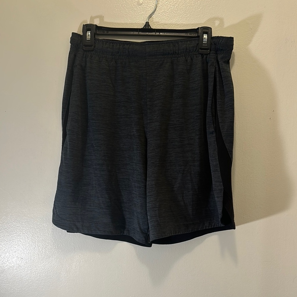 Russell Athletic Gray Athletic Shorts Relaxed Fit